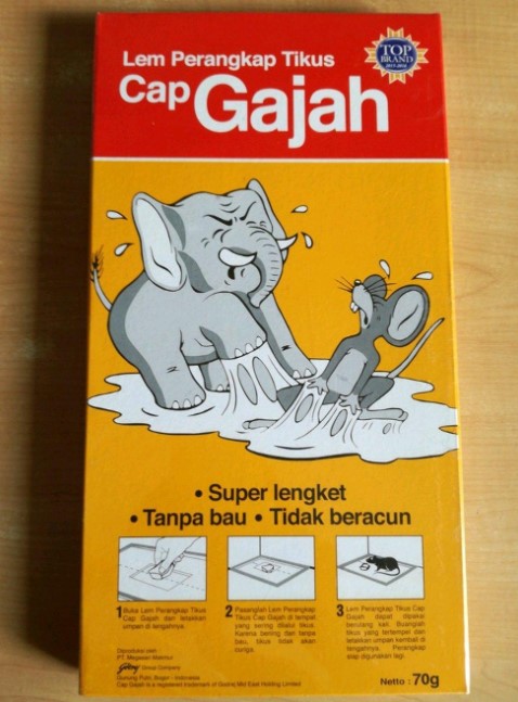 rekomendasi lem tikus cap gajah