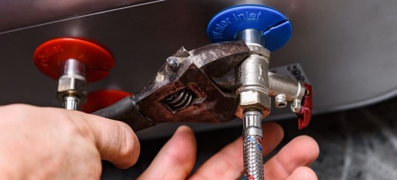 instalasi water heater