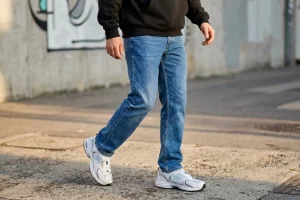 straight jeans